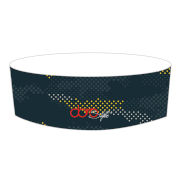 Pannband Sportful Doro Headband svart-gul