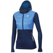 женская куртка Sportful Doro Rythmo Jacket сине-голубая