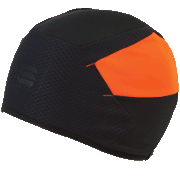 Bonnet Sportful Dynamo Wind Hat noir-orange