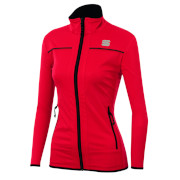 Dames jas Sportful Engadin Wind Jacket W rood