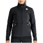 Warme softshell dames jas Sportful Engadin W Jacket zwart