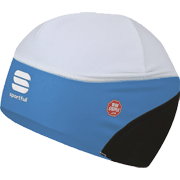 тёплая лыжная шапочка Sportful WS Extreme Cold Hat бело-голубая