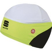 тёплая лыжная шапочка Sportful WS Extreme Cold Hat салатная с белым