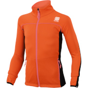 Warm-up jacket Sportful Kid's Light Softshell Jacket orange