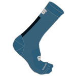 тёплые шерстяные носки Sportful Merino Wool 18 Socks серо-голубые