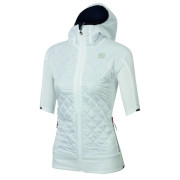 женская куртка с коротки рукавом Sportful Rythmo W Puffy белая