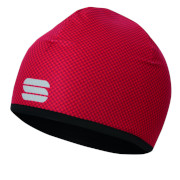 Bonnet Sportful Rythmo Hat à carreaux rouges