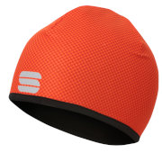 Bonnet Sportful Rythmo Hat à carreaux orange