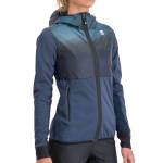 Тёплая универсальная женская куртка Sportful Rythmo W Jacket тёмно-синяя
