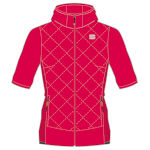 женская куртка с коротки рукавом Sportful Rythmo W Puffy розово-малиновая