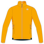 разминочная куртка Sportful Squadra Jacket 2022 оранжево-жёлтая