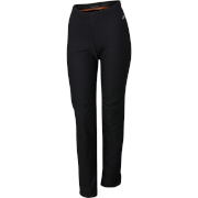 женские разминочные брюки Sportful Squadra WS W Pant чёрно-коралловые