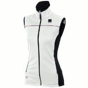 женская жилетка Sportful Squadra Vest W белая с чёрным