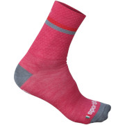Chaussettes de laine Sportful Wool 14 W Socks pink