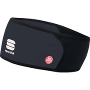 тёплая повязка Sportful Windstopper Headband чёрно-антрацитовая