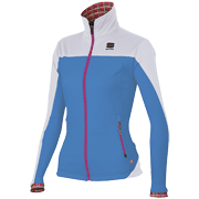 женская лыжная куртка Sportful Split WS, цвет голубой