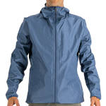 Universal waterproof men's jacket Sportful Xplore Hardshell blue sea