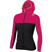 Vrouwen langlauf ski jas Sportful Xplore W zwart-roze