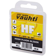 HF glide wax Vauhti HF Yellow +10°…-1°C (50°…30°F), 45 g
