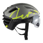 Rollerski / Cycling helmet Casco SpeedAiro 2 RS "Aero Firefly silver black"