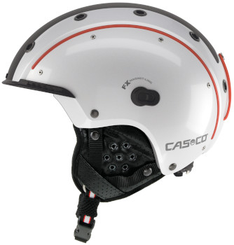 Ski helmet CASCO SP-3 Comp white-red-black, CrossCountry Elite Sports VoF