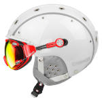 Skihjelm CASCO SP-3 Airwolf hvit blank