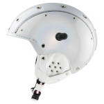 Casque de ski CASCO SP-3 Special Crystal blanc