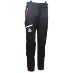 Pantalons pour hommes Löffler Team Austria ÖSV WS Softshell Warm noir-rouge