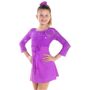 Sagester figure skating dress model 135 Bouganville