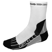 Spring 901 Progressive Compression chaussette courte blanc-gris