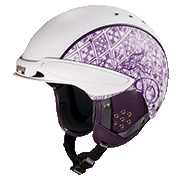 Casco Skihjalm SP-3 Bunkerace hvit-purple