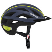 Rollski / Fietshelm Casco Cuda 2 marineblauw - neon geel mat