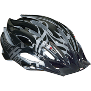 Fahrradhelme Casco Daimor Mountain flight schwarz