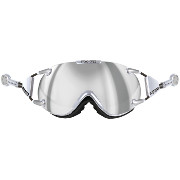 Skibriller CASCO FX-70 Carbonic Chrome-sølv