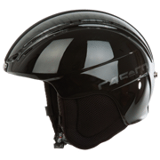 Casco Powder Junior Zwart glanz Skihelm