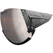 защитный щиток CASCO SNOWmask 2 Carbonic тёмно-серый зеркальный