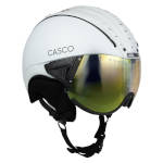 Ski helmet Casco SP-2 Essential Prime Carbonic strutctured white