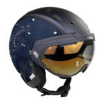 Ski helmet Casco SP-6 Majesty Nocturne-blue Swarovski crystals