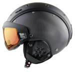 шлем для лыж и сноуборда Casco SP-6 Special Visor Vautron чёрный со стуктурой