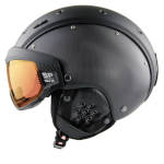 Ski und Snowboardhelm Casco SP-6 Special Visor Vautron Multilayer schwarz-struktuur