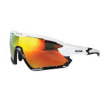 Lunettes CASCO SX-34 Competition blanc miroir