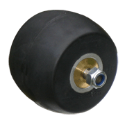 Elpex achterwiel compleet voor ELPEX Wasa 610 rollski, Ø 70x50 mm