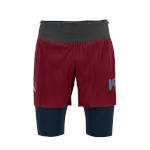 Men's running shorts Karpos Cegnia Shorts Pomegranate/Outer Space