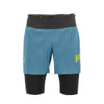 Herren Laufshorts Karpos Cengia Shorts Niagara/Schwarz