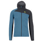 Warm jersey Karpos Averau Full-Zip Hoodie Fleece niagara/vulcan