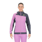 Warm jersey Karpos Averau W Full-Zip Hoodie Fleece lilac/ombre blue