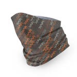 Karpos Coppolo Merino Neckwarmer black / mahogany / orange