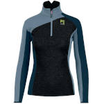 Warm jersey Karpos Federa Half-Zip W Fleece vulcan/spring light/midnight