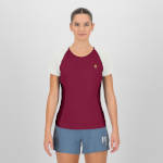 Women t-shirt Karpos Lavaredo Evo W Jersey beet red / pristine