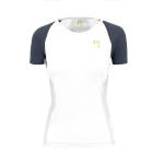 Women t-shirt Karpos Lavaredo Evo W Jersey bright white / ombre blue
